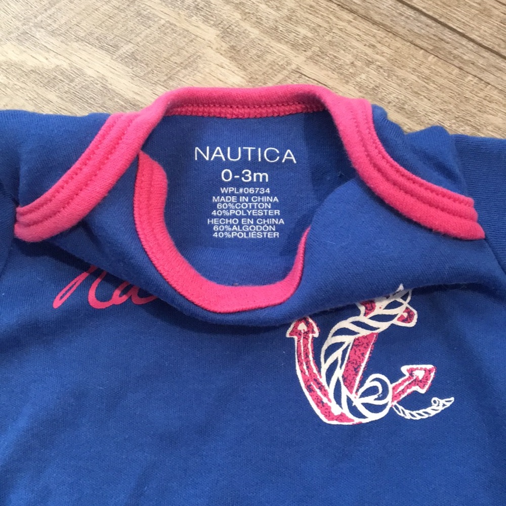 Bundle of 3 Nautica onsies - Picture 2 of 6